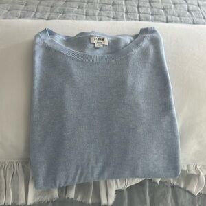 JCrew light Cotton Teddie Sweater